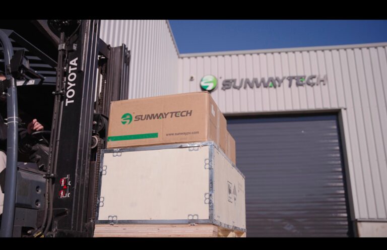 Verpakking · Sunwaytech – ontwerp door HCX